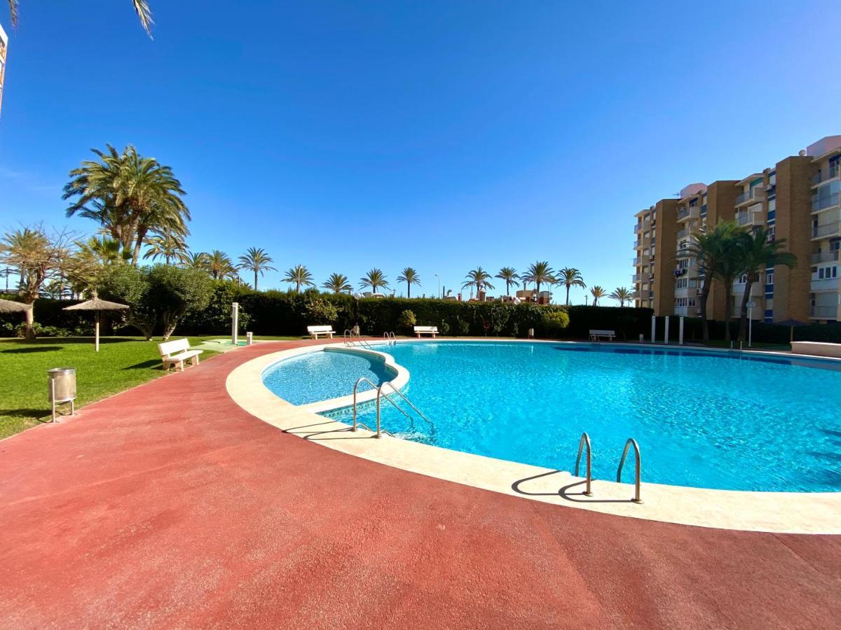 Nereo 7 Primera Linea De Playa San Juan Piscina, Parking Wifi Inmobiliaria Leo Аликанте Экстерьер фото